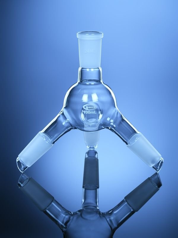 Blueron Adapter, Distilling Receiver, Without Hose Connection