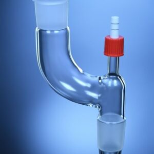 Blueron Adapter, Swan Neck with screw thread joint