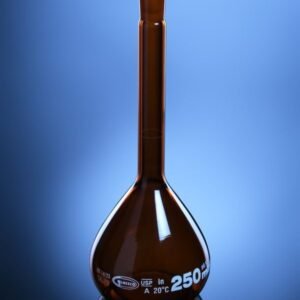 Blueron Amber Volumetric Flask, Class-A