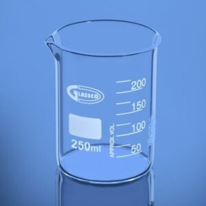 Blueron Beaker, Low Form with Spout, Quartzware