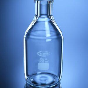 Blueron Bottle Reagent with hollow stopper (Quartzware)