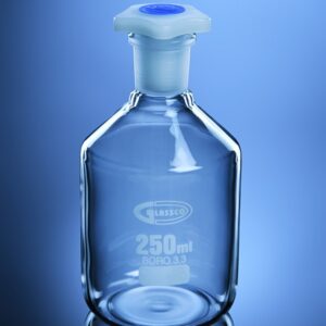 Blueron Bottles, Reagent Narrow Mouth, Clear Glass DIN/ISO