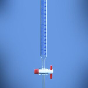 Blueron Burette Unserialized Class A, With PTFE Key Stopcock ASTM