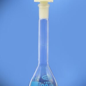 Blueron Class A Clear Glass Trapezoidal Volumetric Flask