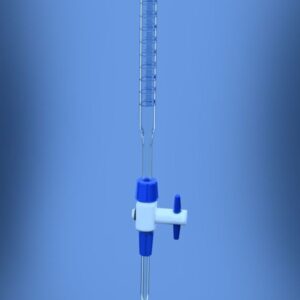 Blueron Class AS Burettes with PTFE detachable stopcock clear Glass