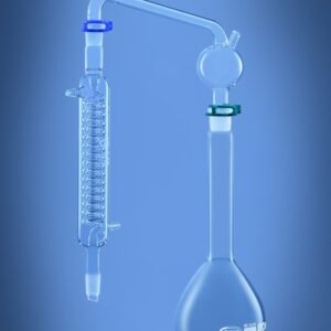 Blueron Distilling Apparatus, Ammonia, with Graham condenser
