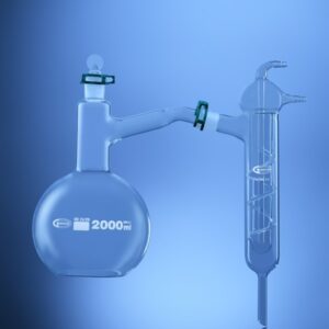 Blueron Distilling Apparatus, with Friedrichs Condenser