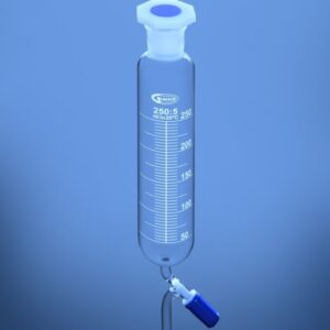 Blueron Dropping Funnel (Addition Funnel) – Cylindrical with Needle Valve Stopcock
