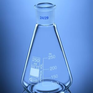 Blueron Flask, Conical, With Joint, ISO