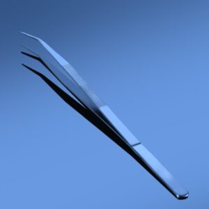 Blueron Forceps, Straight Blunt Points