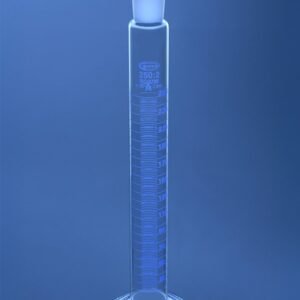 Blueron Graduated Rain Measuring Cylinder with round base, IS 4849