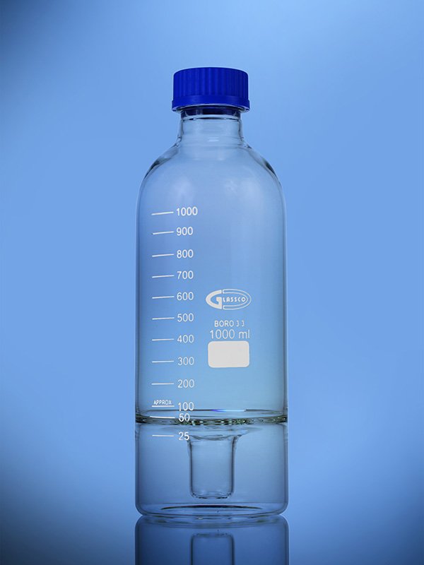 Blueron HPLC Mobile Phase Bottle With Graduation