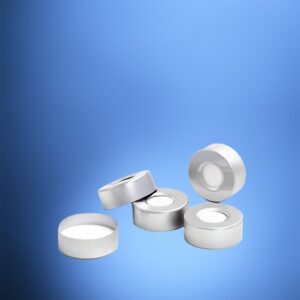 Blueron HPLC Vials Septa, Crimp Top, Aluminium