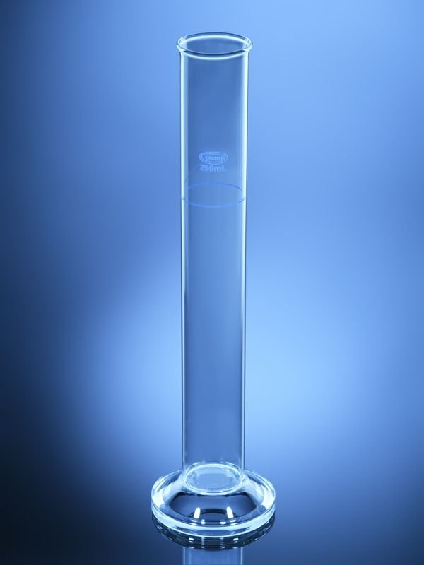 Blueron Hydrometer Trial Jar with round base