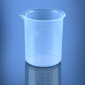 Blueron Plastic Measuring Beaker, Euro Design