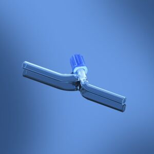 Blueron PTFE Needle Valve Stopcock, Straight