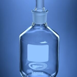 Blueron Reagent Bottle narrow mouth with stopper, ASTM
