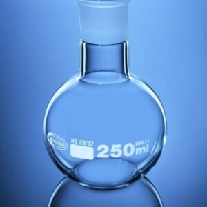 Blueron Round Bottom Flask, Single Neck with Joint, DIN/ISO USP