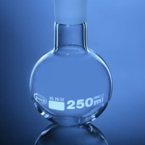 Blueron Round Bottom Flask, Single Neck with Joint, ASTM