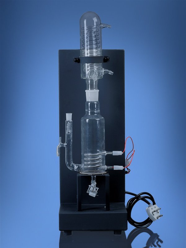 Blueron Single Stage, Water Distillation, Quartz Boiler/Borosilicate Condenser, Vertical Model without safety cutoff
