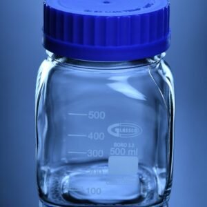 Blueron Square Type, Reagent bottle Wide Mouth, Graduated, GL-80