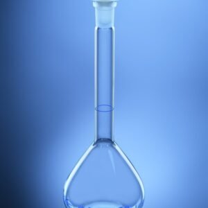 Blueron Volumetric Flask, Class-A, With PE Stopper, Batch Certificate, ISO