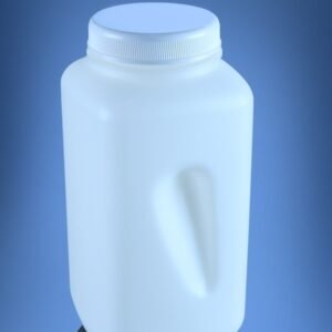 Blueron Wide Mouth Square Bottle